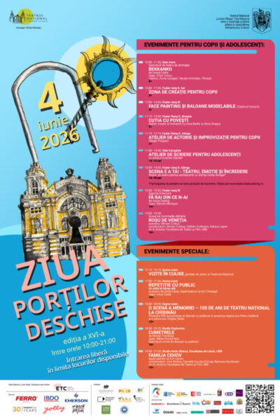 Ziua porților deschise la Teatrul Național „Lucian Blaga” din Cluj-Napoca