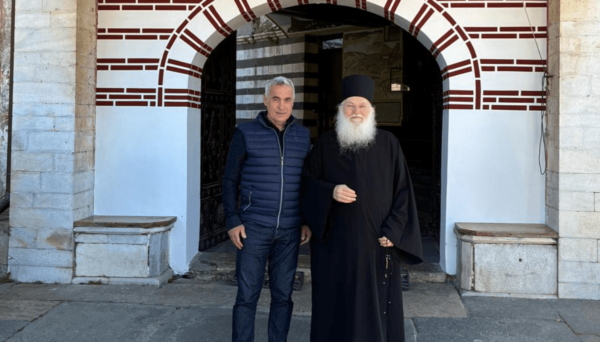 Călin Georgescu, în pelerinaj la Muntele Athos epicentrul ortodoxiei