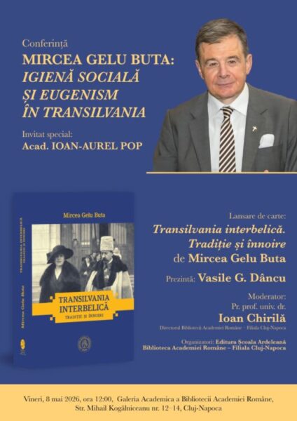 Conferință și lansare de carte la Biblioteca Academiei Române din Cluj-Napoca