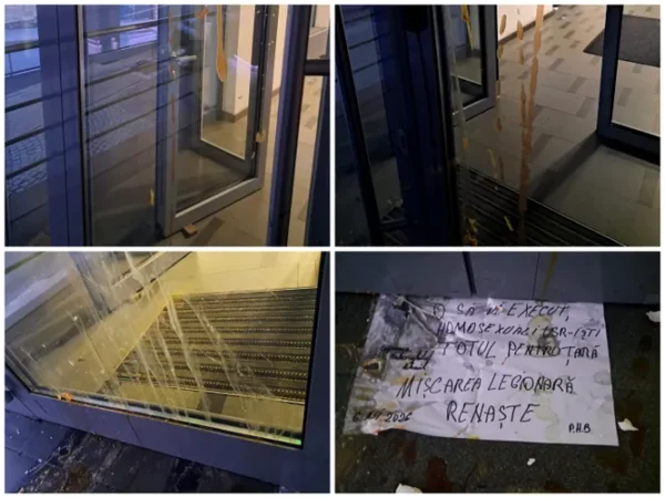 Lupta împotriva fascismului se ascute! USR Cluj depune plângere penală împotriva celor care le-au vandalizat sediul