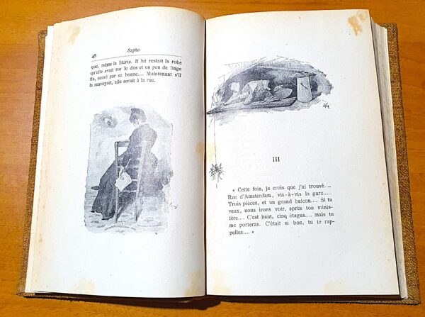 Expoziția temporară de carte online “«Sappho» de Alphonse Daudet în Biblioteca lui Octavian Goga de la Ciucea”