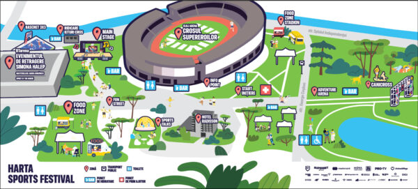CROSUL EROILOR din cadrul Sports Festival deviază duminică trasee la transportul in comun iîn Cluj-Napoca