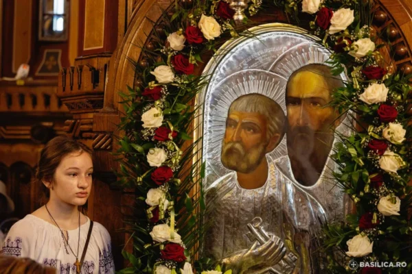 500.000 de români îi au ca ocrotitori spiritual pe Sfinții Apostoli Petru și Pavel