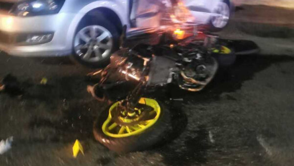 Accident grav între o mașină și o motocicletă, între Făget și Sălicea. Motociclistul, în stare gravă