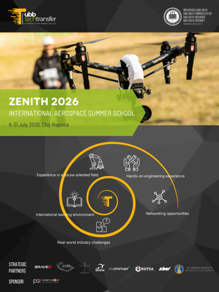 UBB Cluj-Napoca aduce tehnologia aerospațială în prim-plan prin școala de vară ZENITH 2026