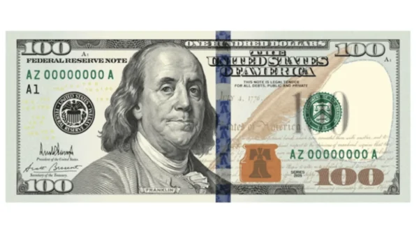 Trump își afișează semnătura pe noua bancnotă de 100 de dolari, în plină controversă privind moneda aniversară