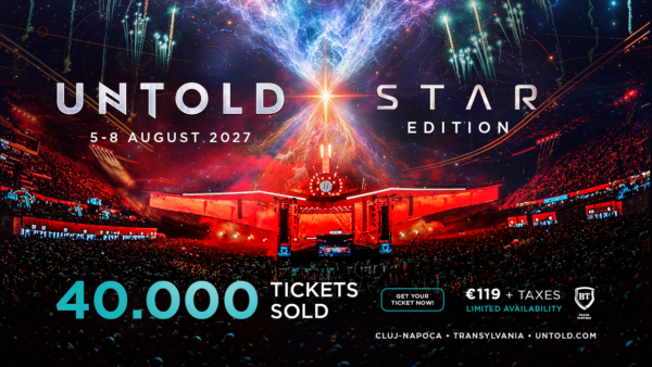 Peste 40.000 de abonamente vândute deja pentru Untold Star Edition de anul viitor de la Cluj-Npaoca