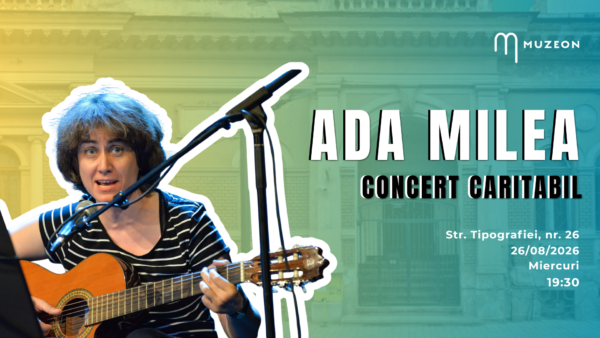 Ada Milea, concert caritabil la noul sediu Muzeon – Muzeul Evreiesc din Cluj-Napoca