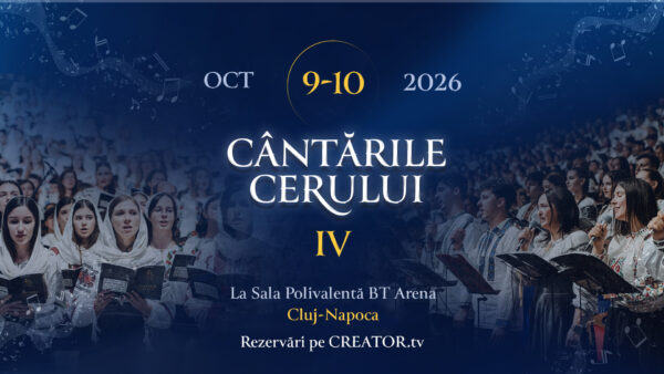 7000 de copii și tineri, împreună la ”Cântările Cerului” de la Cluj, cel mai mare eveniment muzical creștin din România