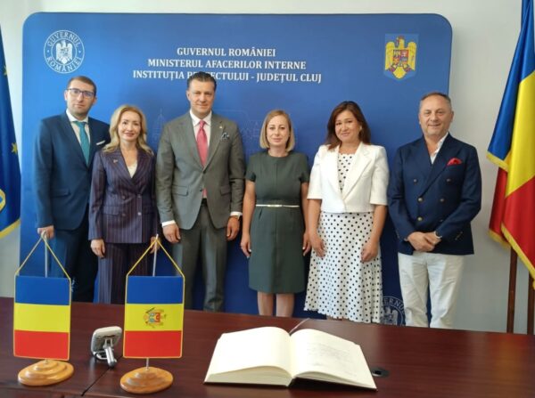 FOTO/ Clujul strânge legăturile cu Republica Moldova. Ambasadorul de la Chișinău, la Prefectură