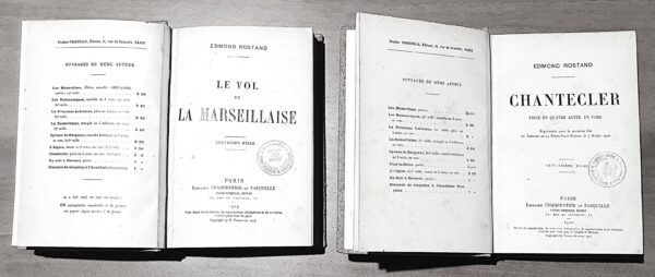FOTO/ Expoziția inedită de carte online:  “Două cărți de Edmond Rostand în Biblioteca Muzeului de la Ciucea”