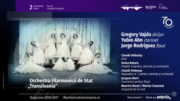 Doi tineri instrumentiști, Yubin Ahn și Jorge Rodriguez, în concert cu Orchestra Filarmonicii „Transilvania”