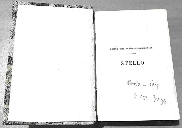 Expoziția inedită online “Romanul filosofic «Stello» de Alfred de Vigny în Biblioteca poetului O. Goga de la Ciucea”