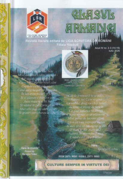A APĂRUT „Glasul Armadiei” – o revistă a spiritului năsăudean și a literaturii vii