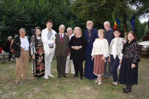 Pe malul Sâmnicului, la Golești, cu domnul colonel Ion Aldescu