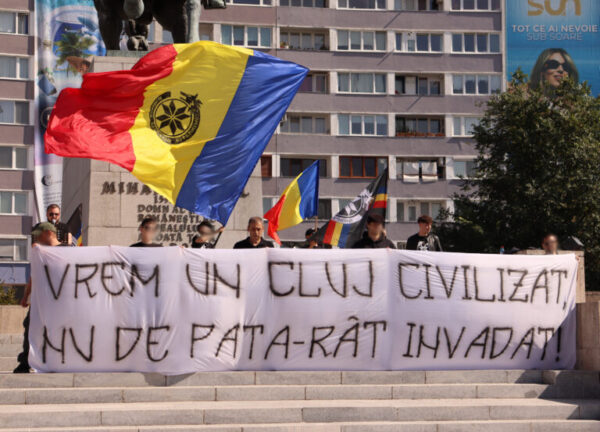 Protest la Cluj-Napoca  împotriva transformării Clujului într-un ghetou: ”Vrem un Cluj civilizat…”
