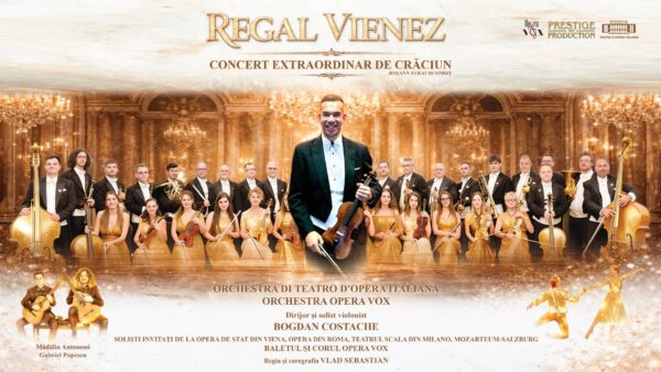 Regal Vienez ajunge la Cluj-Napoca, concert extraordinar de Crăciun la Casa de Cultură a Studenților „Dumitru Fărcaș”