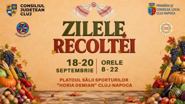 Zilele Recoltei revin la Cluj-Napoca, în perioada 18–20 septembrie