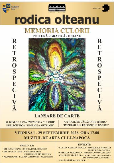 Vernisajul expoziției de pictură și grafică „Memoria culorii”, de Rodica Olteanu