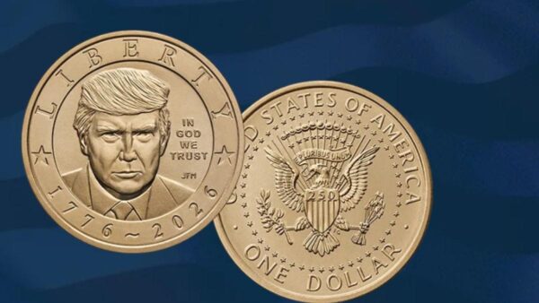 Donald Trump și-a făcut propria monedă de un dolar, cu chipul lui. Cât valorează?