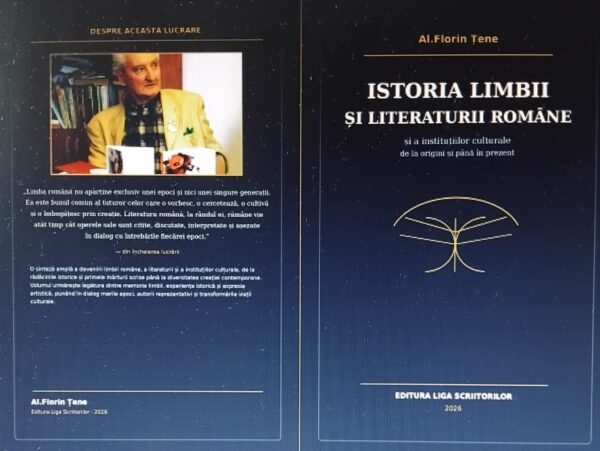 Al. Florin Țene  – O amplă incursiune în evoluția limbii, literaturii și instituțiilor culturale românești