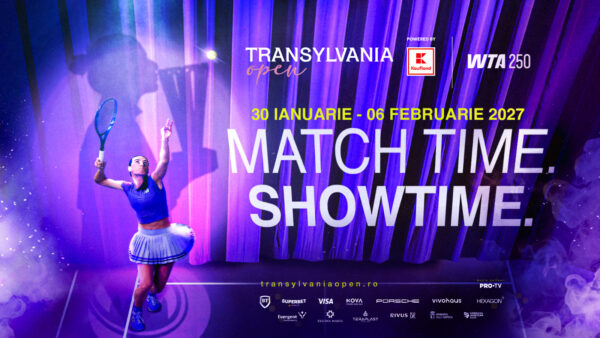 Transylvania Open 2027 Cluj, dincolo de terenul de tenis: o nouă experiență care aduce împreună sportul, arta și orașul. ”Trăiește tenisul-spectacol!”