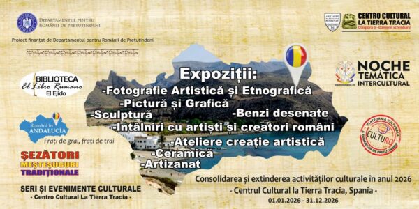„Consolidarea și extinderea activităților culturale in anul 2026 – Centrul Cultural La Tierra Tracia, Spania”