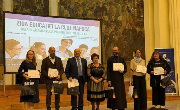 Părintele Liviu Vidican-Manci, directorul Colegiului Ortodox din Cluj-Napoca, distins pentru performanțele manageriale